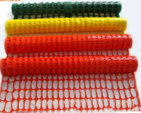 Filet d'avertissement en plastique pour barrière de sécurité, filet de clôture en plastique filet de barrière de sécurité orange pour route