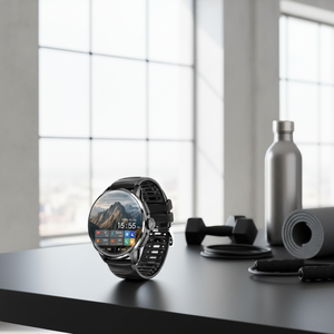 Montre connectée sport carrée ZL02 <span class=keywords><strong>pour</strong></span> hommes et femmes, écran IPS, suivi du sommeil, GPS, moniteur de fréquence cardiaque, assistant vocal IA, <span class=keywords><strong>boussole</strong></span>, IP67, réponse aux appels - Product Image 4