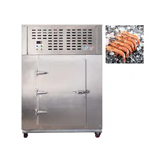 Industrial cryogenic strawberries vegetable shrimp fish chicken quick blast freezer machine