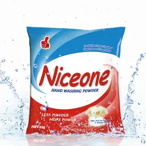 Niceone Salju Putih Enzim Gratis Cuci Deterjen Bubuk Kimia Laundry Produk Pembersih