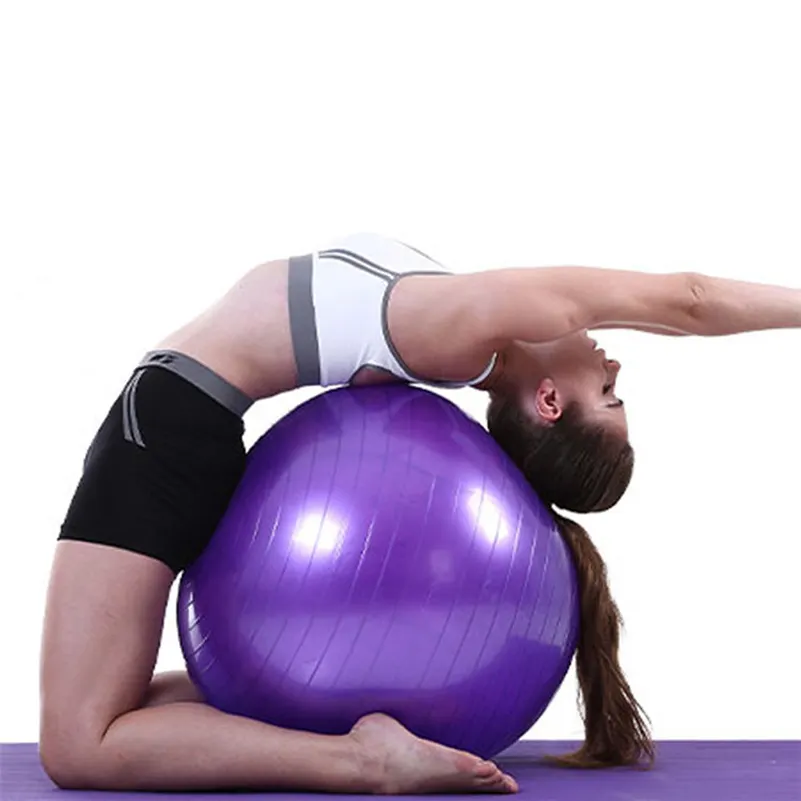 45 centimetri di Yoga Palla di Esercizio di Fitness Ginnastica Pilates Balance Ball Esercizio Palestra Fit Yoga Core Palla di Formazione di Yoga Per Il Fitness Coperta bal