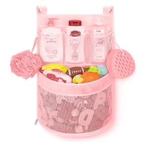2026 Durable Hanging <b>Storage</b> Bag Bathroom Shower <b>Storage</b> Bag Holder With Large Breathable Pockets for Kids Living Room Children - Product Image 3