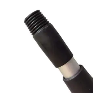 O-清洁多用途德国螺纹尖端铝制可延伸杆，带可旋转适配器，可调伸缩金属手柄