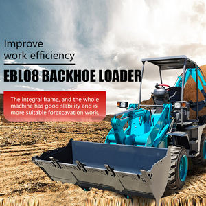 EBL08-12 de chargeuse sur pneus à usage intensif, pelle rétrocaveuse à circuit d'huile auxiliaire à usage multiple, moteur à haut rendement à faible entretien - Product Image 2