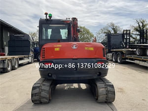 Mini-excavatrice Kubota KX080-4A d'occasion, d'origine japonaise, en bon état, excavatrice de tranchées d'occasion KX080-4A, en vente - Product Image 6