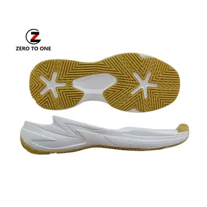 Anti Slip Wear Resistant Basketball Sneakers Sole Custom Eva Tpr Wide Suelas De Basket Tennis Sport Outsole