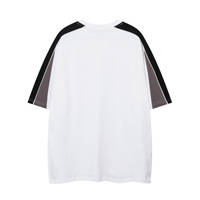 Kaos Olahraga Musim Panas Gaya Amerika Trendy untuk Pria Wanita Desain Asli Pola Karakter Lengan Pendek 100% Katun