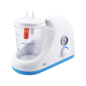 Mejor máquina portátil de succión de flema H003C 1100 ml con manómetro para uso doméstico en ancianos y niños - Product Image 1