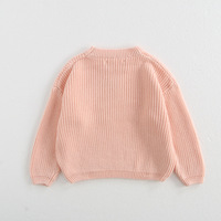 Nouveautés Automne/Hiver 2026 : Pulls Unisexe, Garçons, Filles et Tout-Petits, Col Rond, Coton, Coupe Ample et Polyvalents