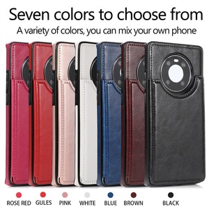 Per <span class=keywords><strong>Huawei</strong></span> Mate 40 30 <span class=keywords><strong>20</strong></span> <span class=keywords><strong>Pro</strong></span> 30 <span class=keywords><strong>20</strong></span> Lite custodia a portafoglio con porta carte in pelle PU Kickstand per carte a doppia chiusura magnetica custodia - Product Image 6