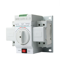 Interrupteur de transfert automatique monophasé Suntree 220V avec mini disjoncteur