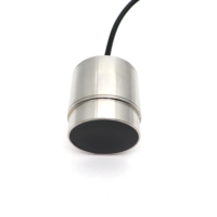 Transducteur de profondeur d'eau à ultrasons 8 kHz en acier inoxydable 304, certifié CE, capteur sous-marin, portée 500 m, relevé bathymétrique