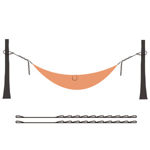 Vente en gros et personnalisation 14 + 1 boucles 2.8 mètres Ceinture <span class=keywords><strong>de</strong></span> sécurité pour camping en plein air <span class=keywords><strong>de</strong></span> haute qualité <span class=keywords><strong>Sangles</strong></span> <span class=keywords><strong>de</strong></span> <span class=keywords><strong>hamac</strong></span> avec sac - Product Image 2