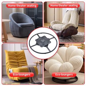 Mécanisme de fauteuil inclinable XD2001 pour meubles, siège de canapé, mécanisme de rotation en métal, base de rotation de bureau, base de chaise pivotante, plaque de base - Product Image 1