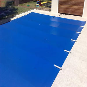 غطاء حمام سباحة أزرق في الأرض غطاء حمام سباحة من كلوريد البولي فينيل مع عروق من الألومنيوم - Product Image 5