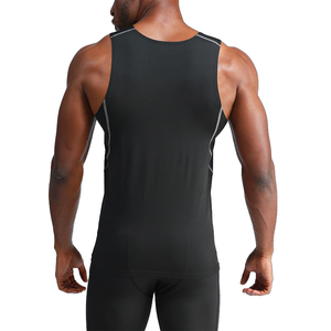 <span class=keywords><strong>Camiseta</strong></span> Deportiva de Compresión Personalizada de Verano para <span class=keywords><strong>Hombre</strong></span>, de Alta Calidad, <span class=keywords><strong>sin</strong></span> Mangas, para Gimnasio y Entrenamiento - Product Image 3