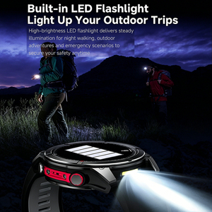 Nouvelle Montre Connectée F8 Pro 2026 avec Écran AMOLED, Batterie 530 mAh, Étanchéité 5 ATM, Boussole, Lampe Torche, ChatGPT et Suivi d'Activité - Product Image 3