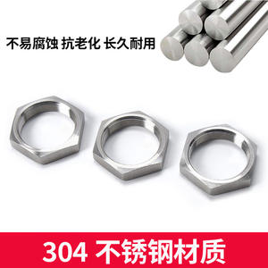 Pernos de Acero Inoxidable Suministrados por el Fabricante 304 201 316 Tuercas Roscadas Tuercas Hexagonales con Rosca Interna - Product Image 2