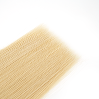 Extensions de cheveux à bandes adhésives, lisses et ondulées, alignées sur la cuticule, en cheveux humains véritables vierges Remy, qualité européenne