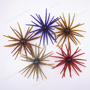 NUOVO <span class=keywords><strong>Esche</strong></span> Artificiali Morbide <span class=keywords><strong>in</strong></span> PVC da 20mm a Forma di Palla di Spugna, <span class=keywords><strong>Esche</strong></span> Simulate a Forma di Riccio Marino <span class=keywords><strong>per</strong></span> la <span class=keywords><strong>Pesca</strong></span> al Black Bass, Direttamente dalla Fabbrica OEM - Product Image 4