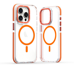 Custodia per telefono Magneic per <span class=keywords><strong>iPhone</strong></span> 16 Pro Max 15 <span class=keywords><strong>14</strong></span> <span class=keywords><strong>Plus</strong></span> 13 Pro 12 11 ricarica Wireless <span class=keywords><strong>trasparente</strong></span> <span class=keywords><strong>Cover</strong></span> rigida in acrilico - Product Image 1