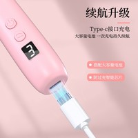Mini perceuse à ongles USB avec logo personnalisé, 18000 tr/min, avec jeu de forets, écran LCD, rechargeable, sans fil, petite et légère