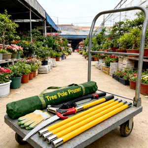 改良された耐久性のある剪定鋏と剪定鋸。背の高い枝や太い枝の剪定用に設計されています。 - Product Image 1