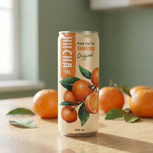 Thé glacé aux fruits frais à l'orange OEM Premium 330ml – Arôme rafraîchissant d'agrumes – Emballage pratique en canette d'aluminium – Vente directe fabricant - Product Image 1