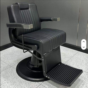 Silla de Barbero Profesional de Alta Resistencia 2026 - Diseño Moderno en Cuero Sintético, Mueble de Lujo para Salón de Belleza y Hotel - Product Image 3