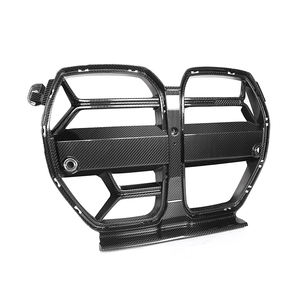 Calandre avant en Fiber de carbone 2021/<span class=keywords><strong>2022</strong></span> CSL, grille de pare-choc avant pour voiture M3 M4 G80 G82 G83, pièces détachées - Product Image 3