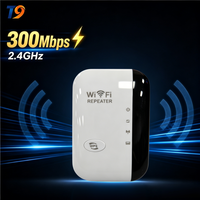 Extenseur WiFi sans fil double bande 300 Mbps avec pare-feu, amplificateur de signal, répéteur et routeur intérieur WPS, amplificateur de réseau