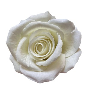 Flores artificiales Meiyu Craft, cabezas de rosas de terciopelo de 30cm-100cm, decoración para bodas, decoración de fondo para paredes de flores artificiales - Product Image 5