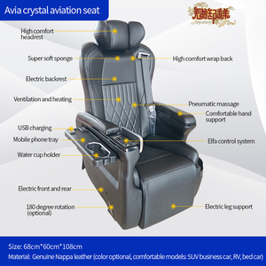 <span class=keywords><strong>เบาะ</strong></span>นั่งรถหนังหรูหราที่นั่งการบิน <span class=keywords><strong>ALPHARD</strong></span> VELLFIRE HIACE noah voxy Sienna Previa proace granvia - Product Image 2