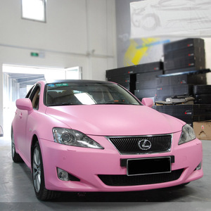 WRAPMASTER <span class=keywords><strong>Vinilo</strong></span> Autoadhesivo Mate Rosa de 1.52*30m para Modificación de Automóviles, Adhesivo para Carrocería - Product Image 1