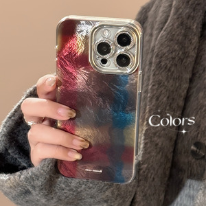 Coque de téléphone à motif damier pour Apple <span class=keywords><strong>iPhone</strong></span> 17 16 Pro Max avec protection d'objectif, style rétro pour <span class=keywords><strong>iPhone</strong></span> 15, 13, 12 - Product Image 2