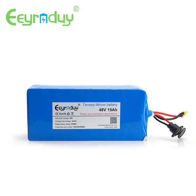 48V 15Ah Long-Life Solid State LFP Cathode 800 Cycles Battery Pack