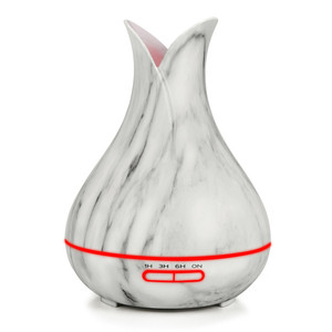 400Ml Ánh Sáng Hạt Gỗ Thiết Kế Độ Ẩm Không Khí Siêu Âm Khuếch Tán Hương Thơm Tinh Dầu Điện Không Có Nước Cho Khách Sạn Hộ Gia Đình Xe - Product Image 6
