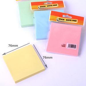 Bộ quà tặng khuyến mãi đầy màu sắc bài <span class=keywords><strong>MEMO</strong></span> Pad màu hồng ghi chú tùy chỉnh logo tự dính - Product Image 3