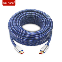 Câble HDMI 1.5 v 3D 4K 2.0 p, pour TV et PC, 1m, 3m, 10m, 15m, 20m, offre spéciale, 1080