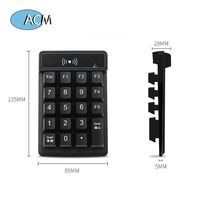 Lecteur de carte intelligente NFC Android USB IC 13,56 MHz, lecteur RFID avec clavier