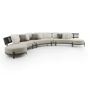 Sassanid Oem Outdoor Patio Tuin Set Italiaanse Outdoor Design Soho Modulaire Stof Tuin Sofa