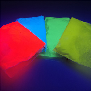 Pigmento fluorescente anticontraffazione in materiale leggero nero arancione rosso verde - Product Image 3