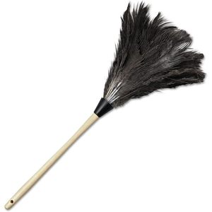 7 pulgadas. Plumero Profesional de Plumas de Avestruz Handle de Boardwalk BWK13FD - Product Image 2