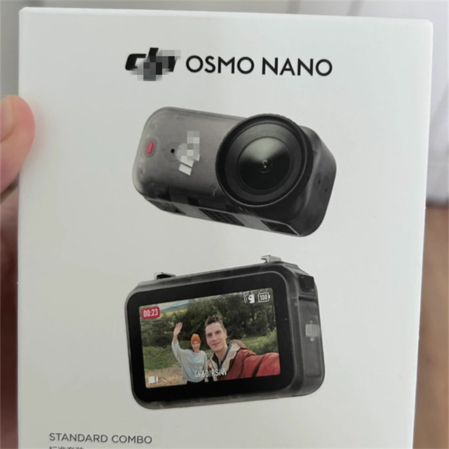 CMOS 64GB D Jl  Osmo Nano Action Camera 143 Wide FOV 10m Waterproof Vlog Camera Dual Microphones Original in Stock
