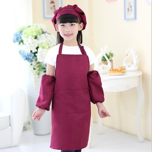 Tablier de peinture en coton personnalisé pour enfants avec impression de logo Musée d'art Bavoir de maternelle pour enfants pour restaurants - Product Image 6