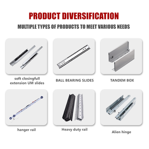 <span class=keywords><strong>Hot</strong></span> Bán Phong Cách Dễ Dàng Để Cài Đặt Hidden 3D Có Thể Điều Chỉnh Đóng Mềm Đồ Nội Thất Văn Phòng Ngăn Kéo Trượt Phục Hồi 3-Fole Ngăn Kéo <span class=keywords><strong>Slide</strong></span> - Product Image 4