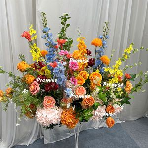 Promesa Decoraciones para el hogar Flores artificiales Camino de mesa Lavanda Flores artificiales Fiesta Etapa Telón de fondo - Product Image 2