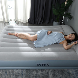 Lit d'air <span class=keywords><strong>Intex</strong></span> 64118 1,52 m * 2,03 m * 30 cm résistant, taille Queen, Dura Beam Pillow Rest, hauteur moyenne, intérieur/extérieur, meubles gonflables - Product Image 3