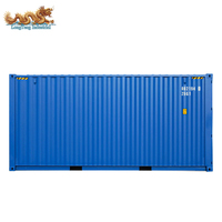 Conteneur High Cube 20 pieds certifié CCS, ouverture latérale, avec une porte latérale pour un chargement et un déchargement faciles