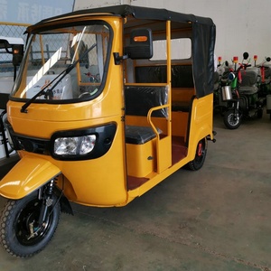 2024 nueva llegada ELION 6 asientos Bajaj Tuk triciclo eléctrico Triciclo de pasajeros Taxi - Product Image 2